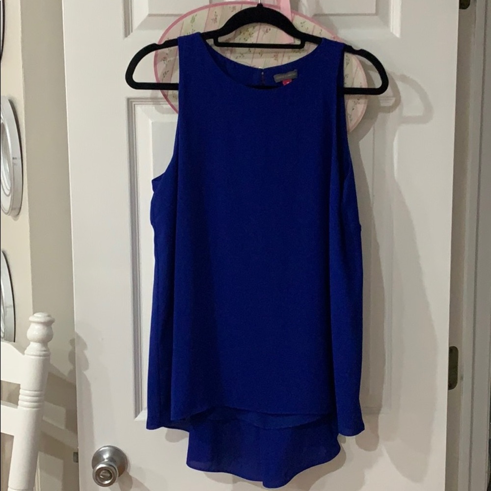 Royal blue blouse